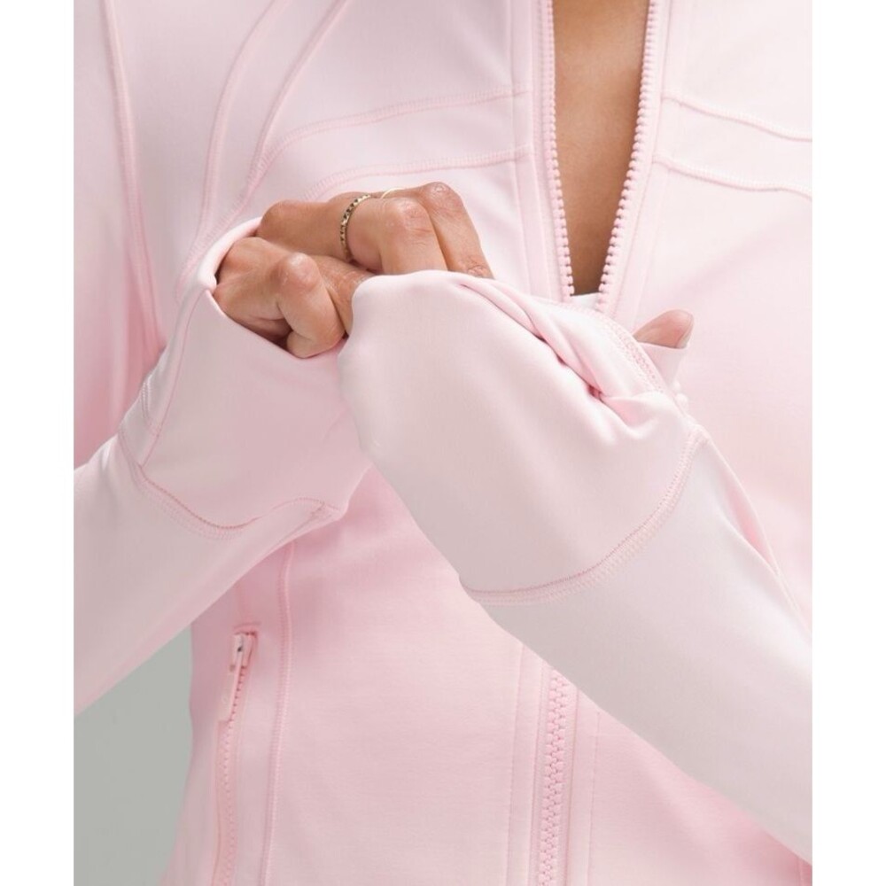 NWT Lululemon Define Cropped Jacket Nulu Strawberry Milkshake Size 6,10 - Picture 7 of 10